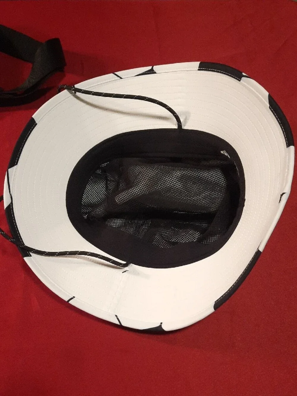 adidas Black & White Soccer Ball Bucket Hat